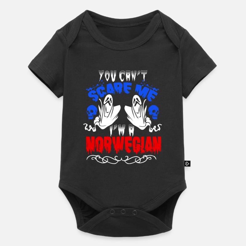 Peur norvégienne - Body à manches courtes Premium Bébé - noir