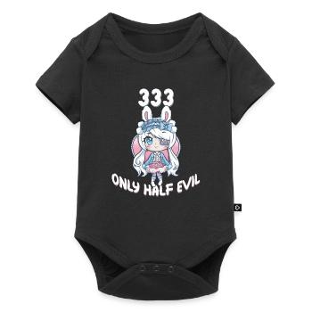 front 26381654710622632 - Baby Premium short-sleeve bodysuit - black - Front