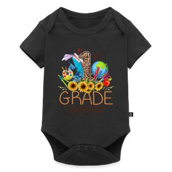 Hello 1st Grade Back To School First Day - Baby Premium short-sleeve bodysuit - black - Front