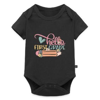 Hello 1st Grade Back To School First Day - Baby Premium short-sleeve bodysuit - black - Front