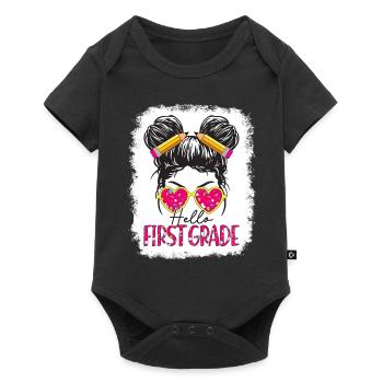 Hello 1st Grade Back To School First Day - Baby Premium short-sleeve bodysuit - black - Front