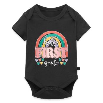 Hello 1st Grade Back To School First Day - Baby Premium short-sleeve bodysuit - black - Front
