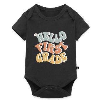 Hello 1st Grade Back To School First Day - Baby Premium short-sleeve bodysuit - black - Front