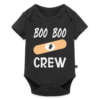 Boo Boo Crew Nurse Shirts Halloween Nurse Shirts - Baby Premium short-sleeve bodysuit - black - Front