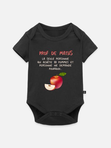 Mathematiker Mathematik Mathe Examen Lehramt - Baby Premium Kurzarmbody - Schwarz