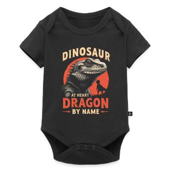 Bearded Dragon Bartagame - Baby Premium short-sleeve bodysuit - black - Front