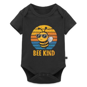 Abeille Enfant Abeille Abeille - Body à manches courtes Premium Bébé - noir - Devant