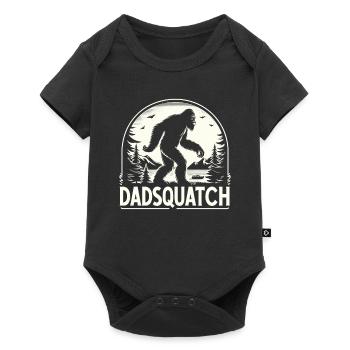 Bigfoot DADSQUATCH Dad Dad Dad Gift - Baby Premium short-sleeve bodysuit - black - Front