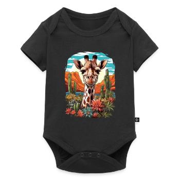 Chameau - Body à manches courtes Premium Bébé - noir - Devant