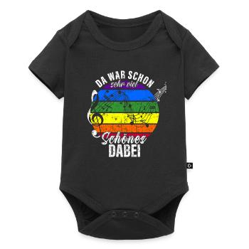 Beaucoup de belles choses avec : chef de chœur, professeur de musique - Body à manches courtes Premium Bébé - noir - Devant