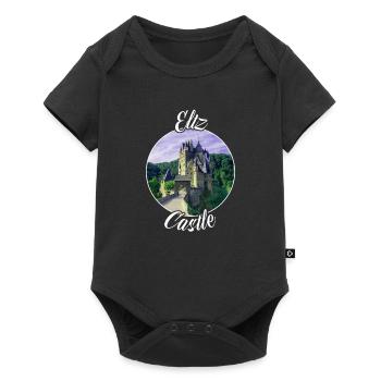 Château d’Eltz Château de conte de fées Allemagne Château Château - Body à manches courtes Premium Bébé - noir - Devant