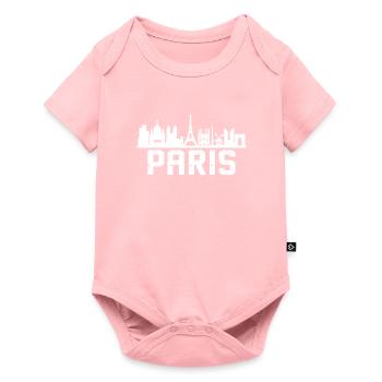 Horizon de Paris - Body à manches courtes Premium Bébé - rose - Devant