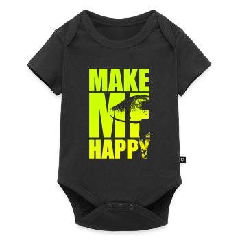 Mushroom Pickers Mushroom Pickers - Baby Premium short-sleeve bodysuit - black - Front