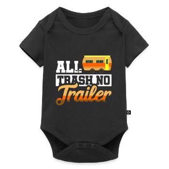 Redneck Trailer Park Gift I Caravan - Baby Premium short-sleeve bodysuit - black - Front