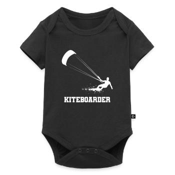 Planche de kitesurf - Body à manches courtes Premium Bébé - noir - Devant