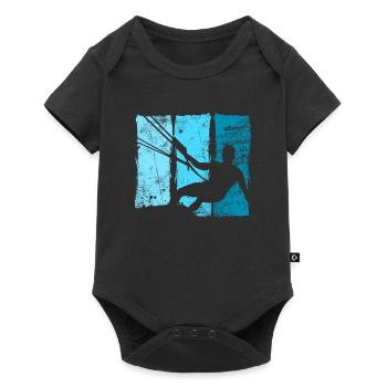 Kiteboard - Baby Premium short-sleeve bodysuit - black - Front