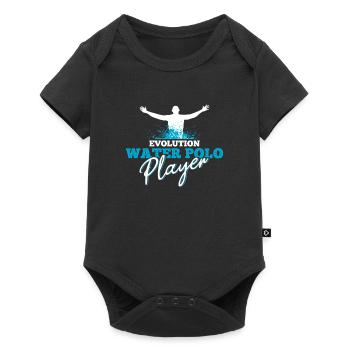 Water polo water polo player - Baby Premium short-sleeve bodysuit - black - Front