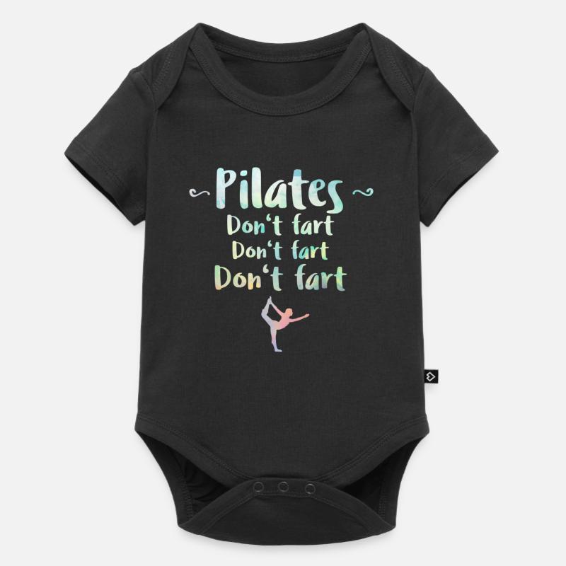 Pilates - Body à manches courtes Premium Bébé - noir