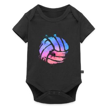 Volleyball Beach Volleyball - Baby Premium short-sleeve bodysuit - black - Front