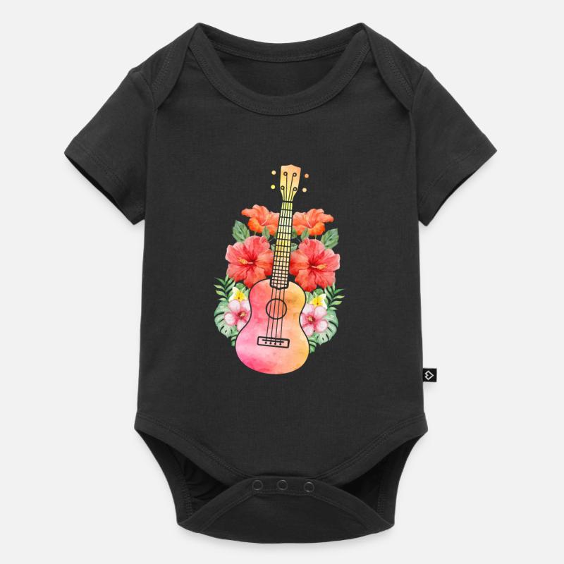 Ukulélé Uke - Body à manches courtes Premium Bébé - noir