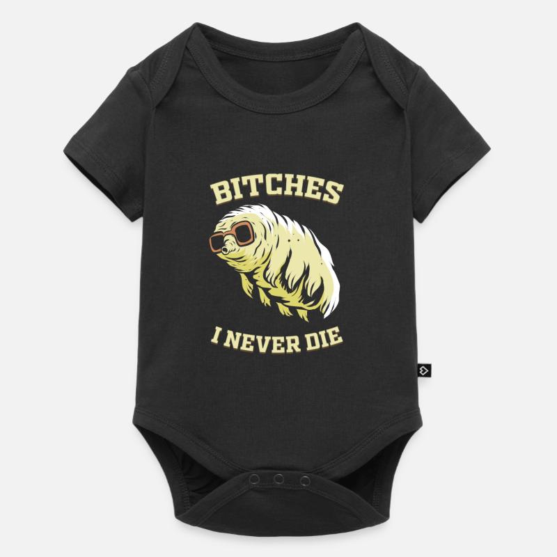 Tardigrade I Never Die Water Bear Microbiology - Baby Premium short-sleeve bodysuit - black