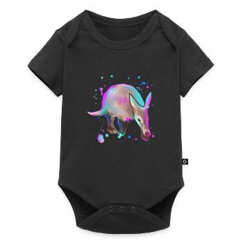 Aardvark aardvark gift - Baby Premium short-sleeve bodysuit - black - Front