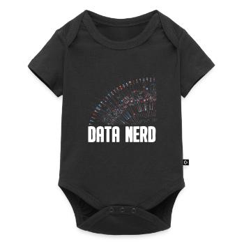 Data Science Analyst Data Scientist - Baby Premium Kurzarmbody - Schwarz - Vorne