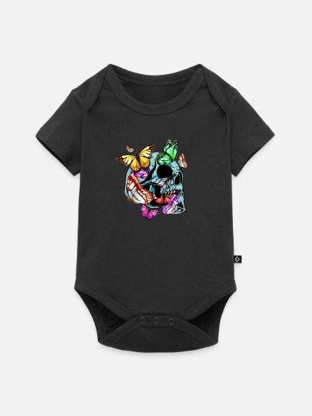 Butterfly Butterfly - Baby Premium short-sleeve bodysuit - black