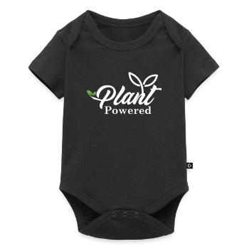Végétaliens végétaliennes légumes Végétalien - Body à manches courtes Premium Bébé - noir - Devant