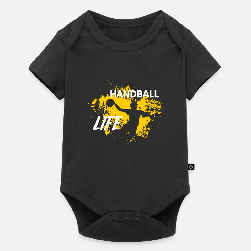 Handball de handball - Body à manches courtes Premium Bébé - noir