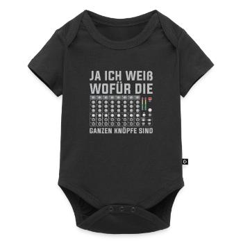 Tontechniker Sound Audio Engineer - Baby Premium Kurzarmbody - Schwarz - Vorne