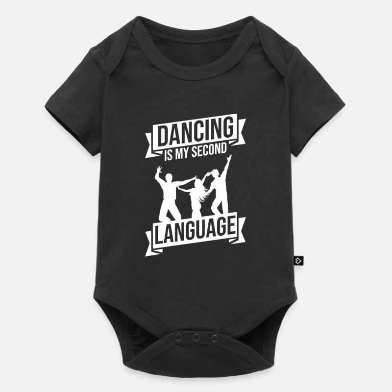 Danse Danse Danse - Body à manches courtes Premium Bébé - noir