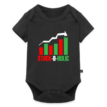 Stock Day Trading Exchange Forex Stock Trader - Baby Premium short-sleeve bodysuit - black - Front