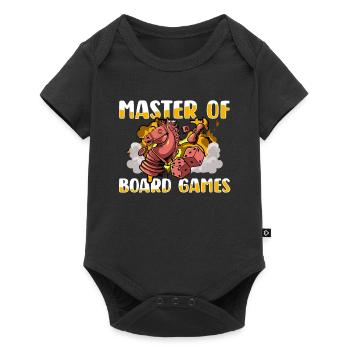 board game - Baby Premium short-sleeve bodysuit - black - Front