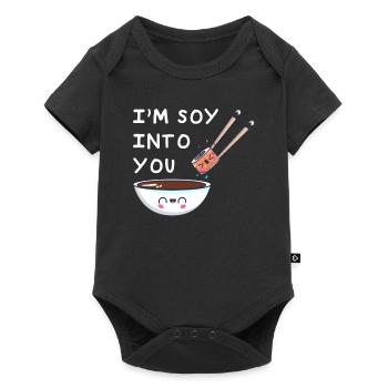 Sushi - Baby Premium short-sleeve bodysuit - black - Front