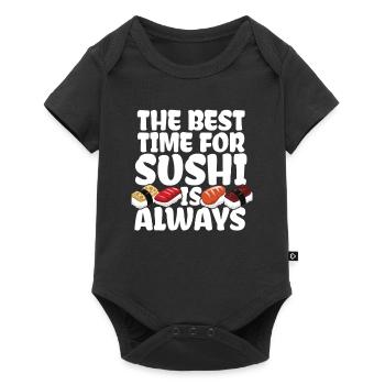 Sushi - Baby Premium short-sleeve bodysuit - black - Front