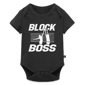 Volleyball Beach Volleyball - Baby Premium short-sleeve bodysuit - black - Front