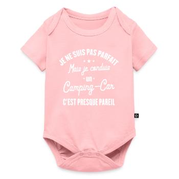 Parfait Camping-car Cadeau Camping Car Humour - Body à manches courtes Premium Bébé - rose - Devant