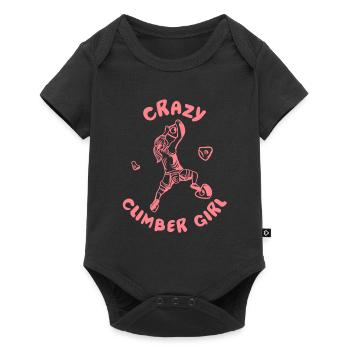 Escalade Alpinisme Grimpeurs - Body à manches courtes Premium Bébé - noir - Devant