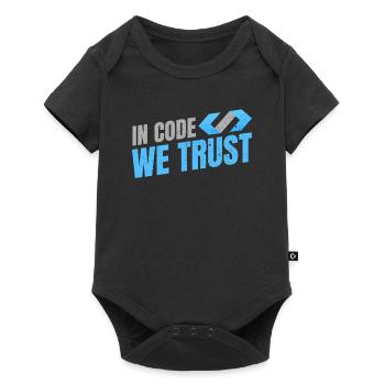 Programmierer Coder Software Entwickler - Baby Premium Kurzarmbody - Schwarz - Vorne