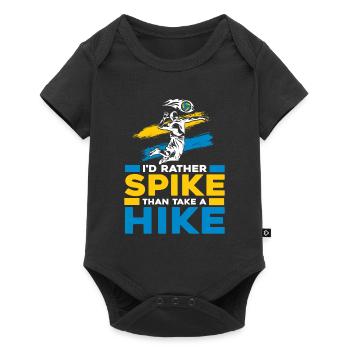 Volleyball Beach Volleyball - Baby Premium short-sleeve bodysuit - black - Front