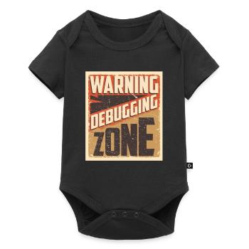 Programmierer Coder Software Entwickler - Baby Premium Kurzarmbody - Schwarz - Vorne