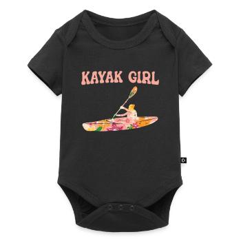 Kajak Kayak - Body à manches courtes Premium Bébé - noir - Devant