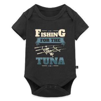 Pêche en haute mer Pêche au thon - Body à manches courtes Premium Bébé - noir - Devant