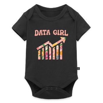 Big Data Science Engineer Scientist Analyst - Baby Premium Kurzarmbody - Schwarz - Vorne
