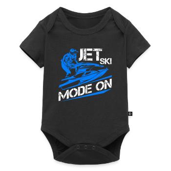 Jetski Jet Ski Motoneige - Body à manches courtes Premium Bébé - noir - Devant