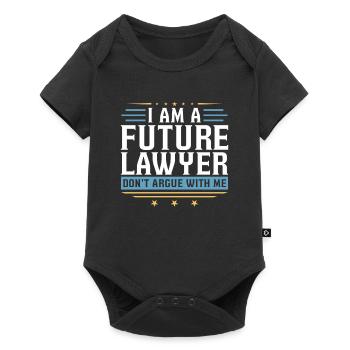 Avocat Avocat Avocat Avocat - Body à manches courtes Premium Bébé - noir - Devant