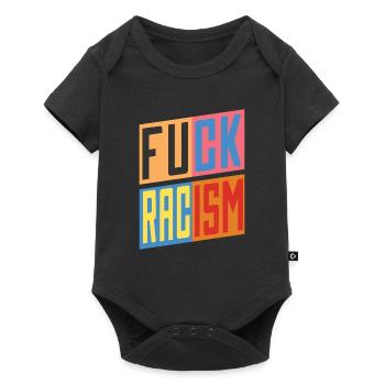 Anti-racism - Baby Premium short-sleeve bodysuit - black - Front