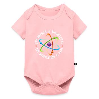 Physics Physicist - Baby Premium short-sleeve bodysuit - rose - Front