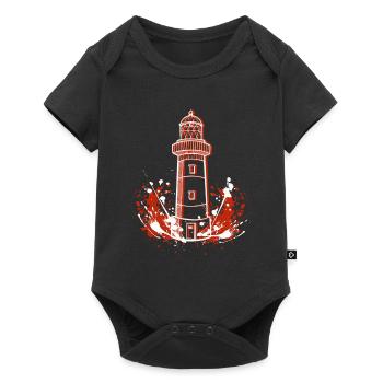 Phare - Body à manches courtes Premium Bébé - noir - Devant